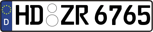 HD-ZR6765