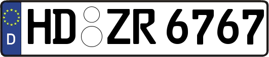 HD-ZR6767