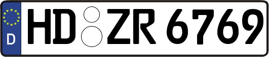 HD-ZR6769