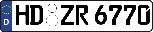 HD-ZR6770