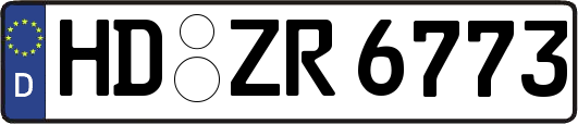 HD-ZR6773