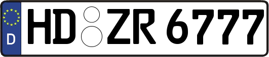 HD-ZR6777