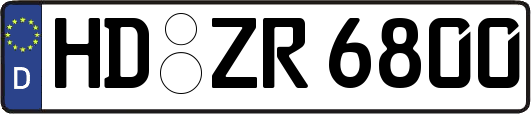 HD-ZR6800