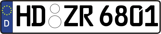 HD-ZR6801