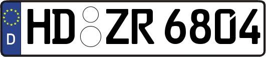 HD-ZR6804