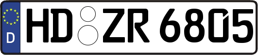 HD-ZR6805