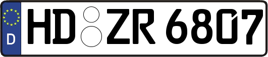 HD-ZR6807
