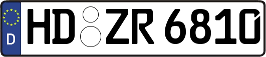 HD-ZR6810