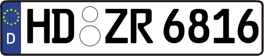 HD-ZR6816