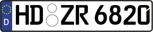 HD-ZR6820