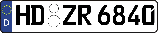 HD-ZR6840