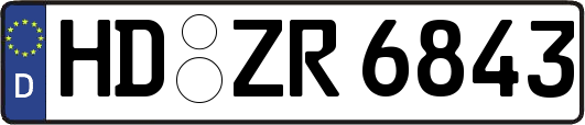HD-ZR6843