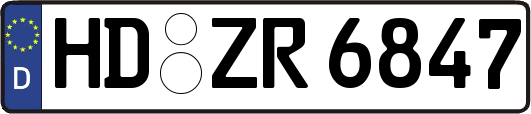 HD-ZR6847