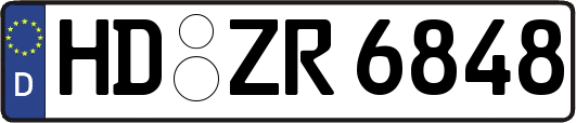HD-ZR6848