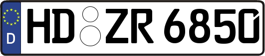 HD-ZR6850