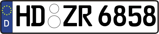 HD-ZR6858