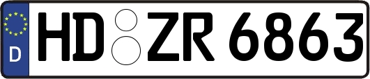 HD-ZR6863