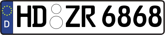HD-ZR6868
