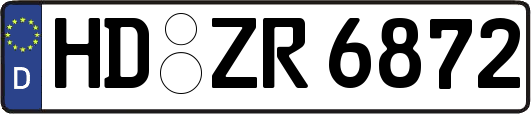 HD-ZR6872