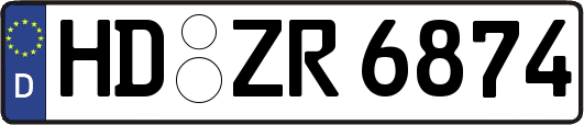 HD-ZR6874