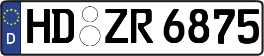 HD-ZR6875