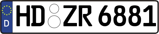HD-ZR6881
