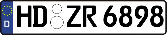 HD-ZR6898