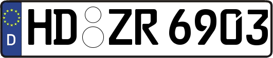 HD-ZR6903