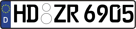 HD-ZR6905