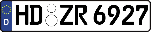 HD-ZR6927