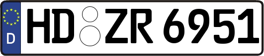 HD-ZR6951