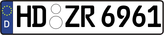 HD-ZR6961
