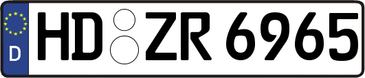 HD-ZR6965