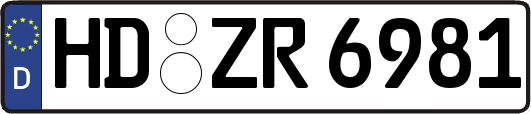 HD-ZR6981