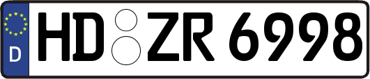 HD-ZR6998