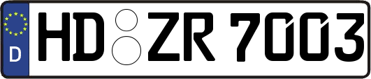 HD-ZR7003