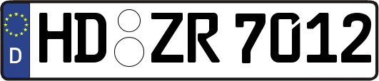HD-ZR7012