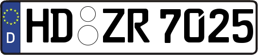 HD-ZR7025