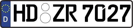 HD-ZR7027