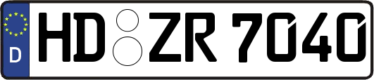 HD-ZR7040