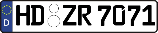 HD-ZR7071