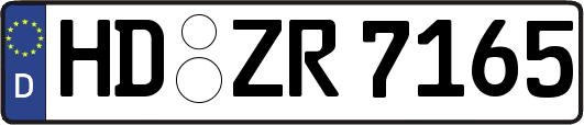 HD-ZR7165