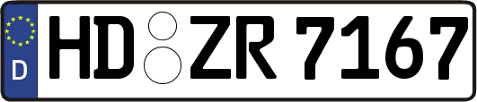 HD-ZR7167
