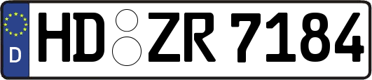 HD-ZR7184