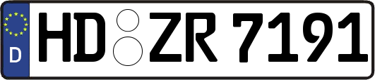 HD-ZR7191