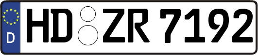 HD-ZR7192