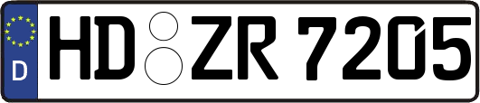 HD-ZR7205