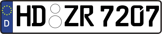 HD-ZR7207