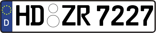 HD-ZR7227