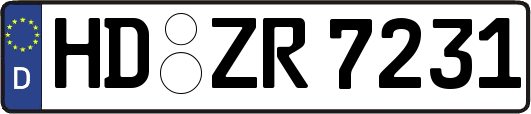 HD-ZR7231